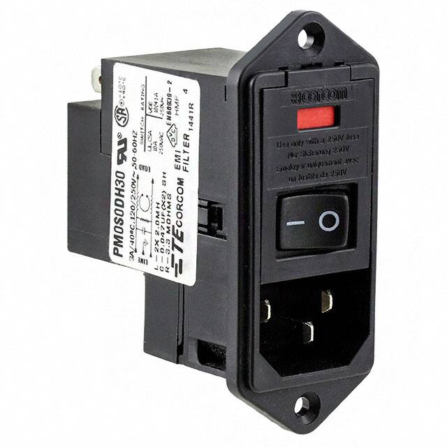 7-6609940-4 TE Connectivity Corcom Filters  Power Entry Modules (PEM)